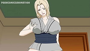 Tsunade Follada Anime Hentai parte